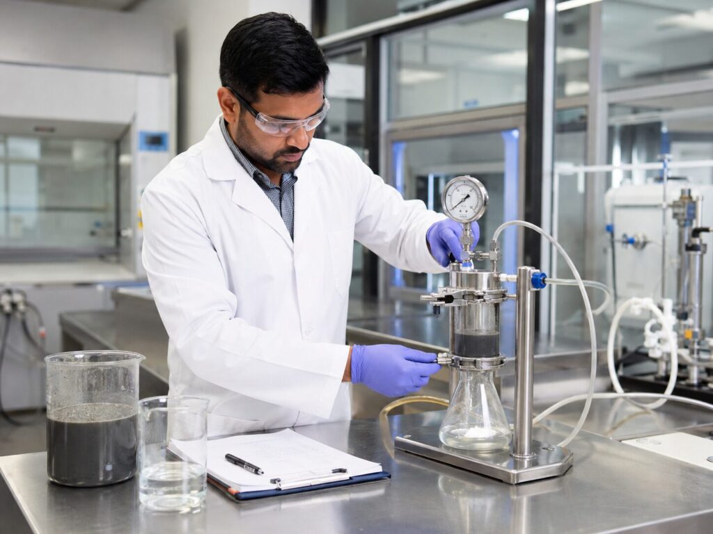 bench scale filtration